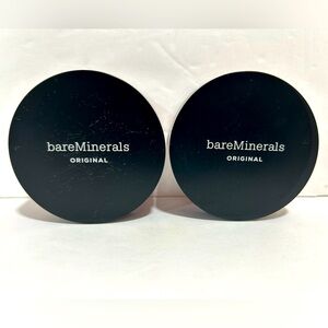 Two new bareMinerals original foundation Broad Spectrum SPF 15 Medium Beige 12